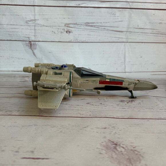 Star Wars Power of the Force X-Wing Battle Damaged Tonka 1995 Incomplete - Picture 5 of 10